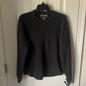 American Eagle Outfitters Black Long Sleeve Tee